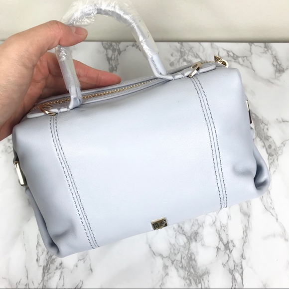 NEW Heirloom Designer Lilac Tassel Crossbody Bag - Picture 6 of 8